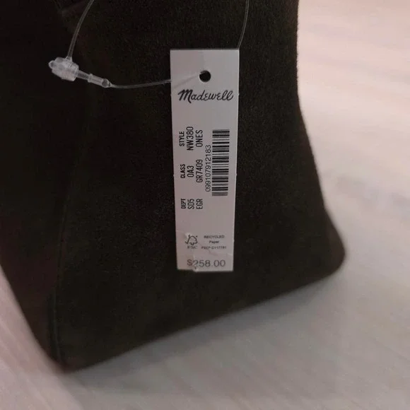 Madewell The Belted Satchel Bag - expedition green/ NW380 - Picture 5 of 8